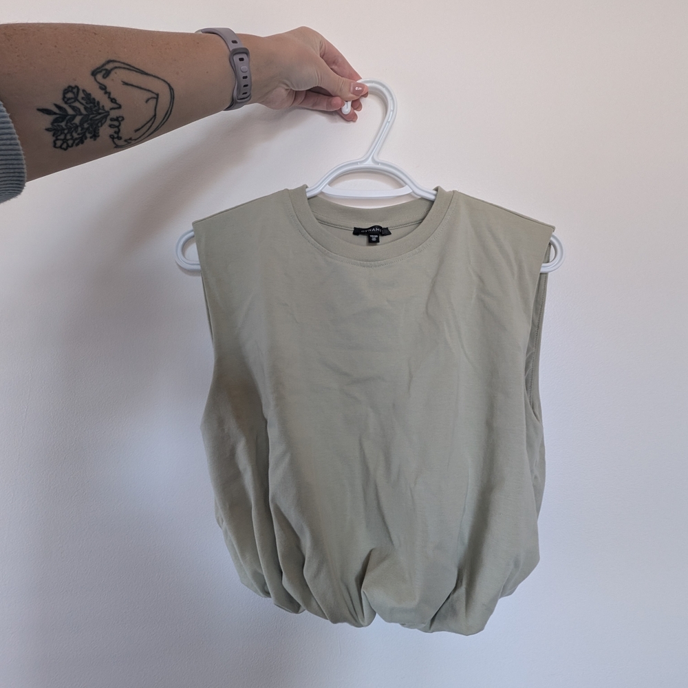 Dynamite Bubble Hem Top